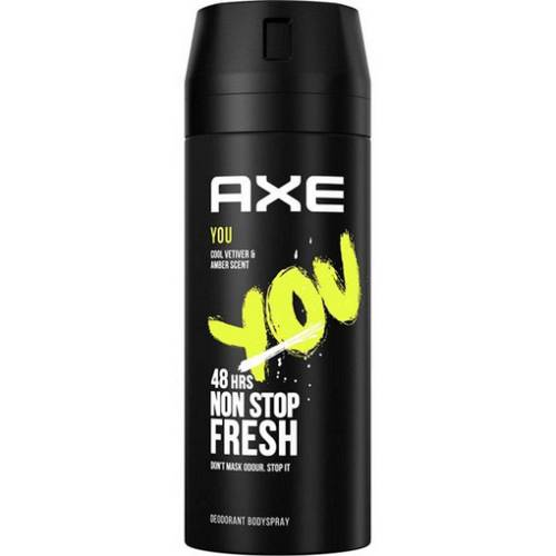 AXE ΑΠΟΣΜΗΤΙΚΟ DEO SPRAY YOU 150ΜL