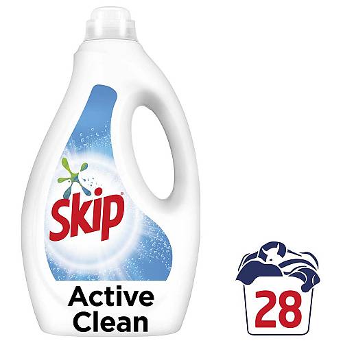 SKIP ΥΓΡΟ ΠΛΥΝΤΗΡΙΟΥ 28 ΜΕΖΟΥΡΕΣ ACTIVE CLEAN