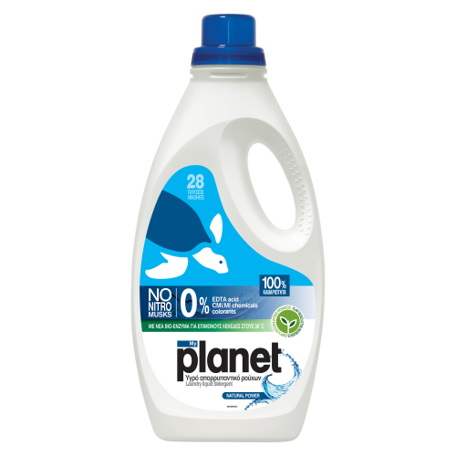 PLANET ΥΓΡΟ ΠΛΥΝΤΗΡΙΟΥ NATURA POWER 28M 1400ML