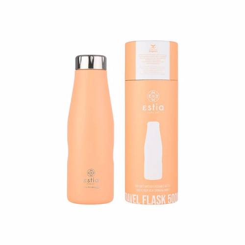 ΘΕΡΜΟΣ TRAVEL FLASK SAVE THE AEGEAN 500ml PEACH FUZZ