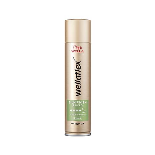 WELLAFLEX SILK FINISH &HOLD HAIRSPAY 250 ML