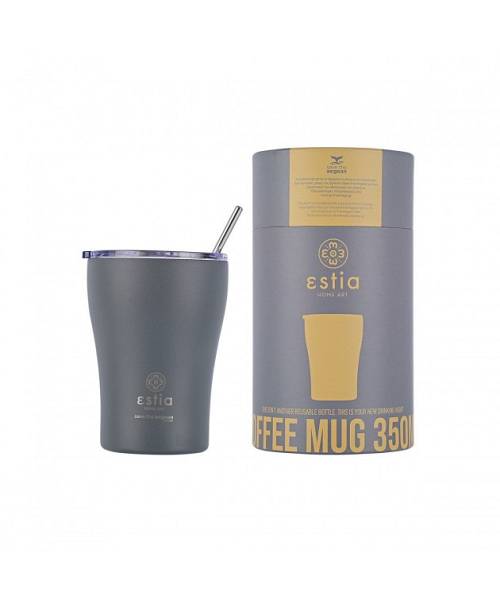 ΘΕΡΜΟΣ COFFEE MUG SAVE THE AEGEAN 350ml FJORD GREY