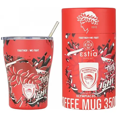 ΘΕΡΜΟΣ COFFEE MUG SAVE THE AEGEAN 350ml OLYMPIACOS B.C