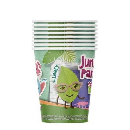 ΠΟΤΗΡΙΑ ΧΑΡΤΙΝΑ TESSERA 4KIDS 8oz LEAFY 8τεμ. WATERBASED