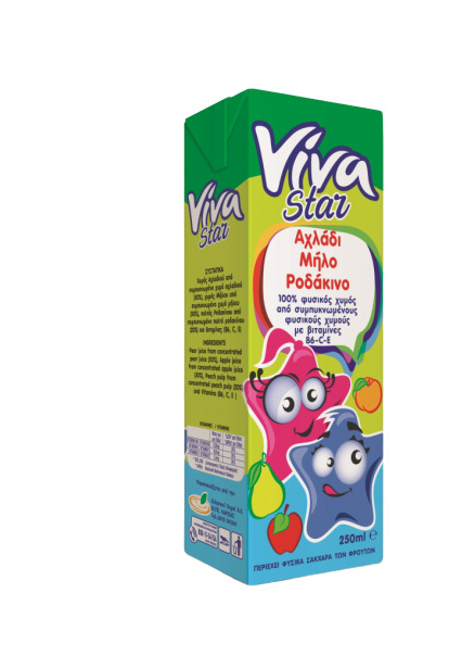 ΦΥΣΙΚΟΣ ΧΥΜΟΣ STAR BOY VIVA 3Φ 250ML