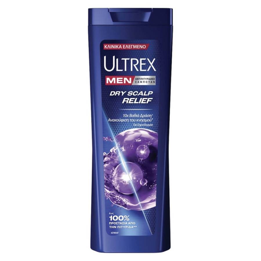 ULTREX MEN  ΣΑΜΠΟΥΑΝ 360ML ΞΗΡΟΔΕΡΜΙΑ