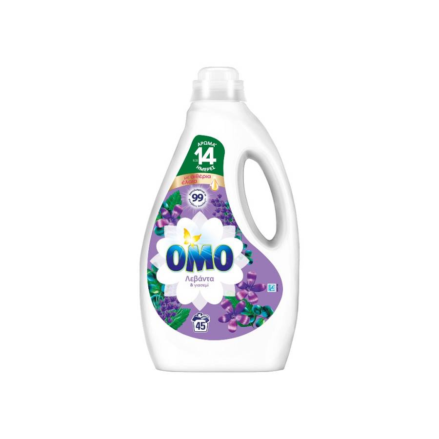 OMO LIQUID ΛΕΒΑΝΤΑ 2475ML 45 MEZ