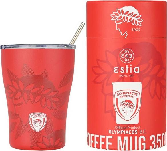 ΘΕΡΜΟΣ COFFEE MUG SAVE THE AEGEAN 350ml OLYMPIACOS B.C