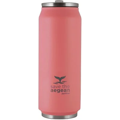 ΘΕΡΜΟΣ TRAVEL CUP SAVE THE AEGEAN 500ml FUSION CORAL