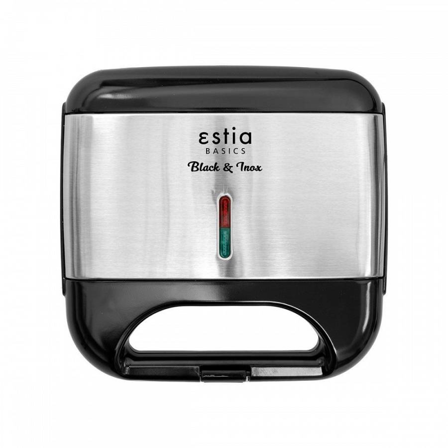 ESTIA ΤΟΣΤΙΕΡΑ BLACK & INOX 2 ΘΕΣΕΩΝ 800w